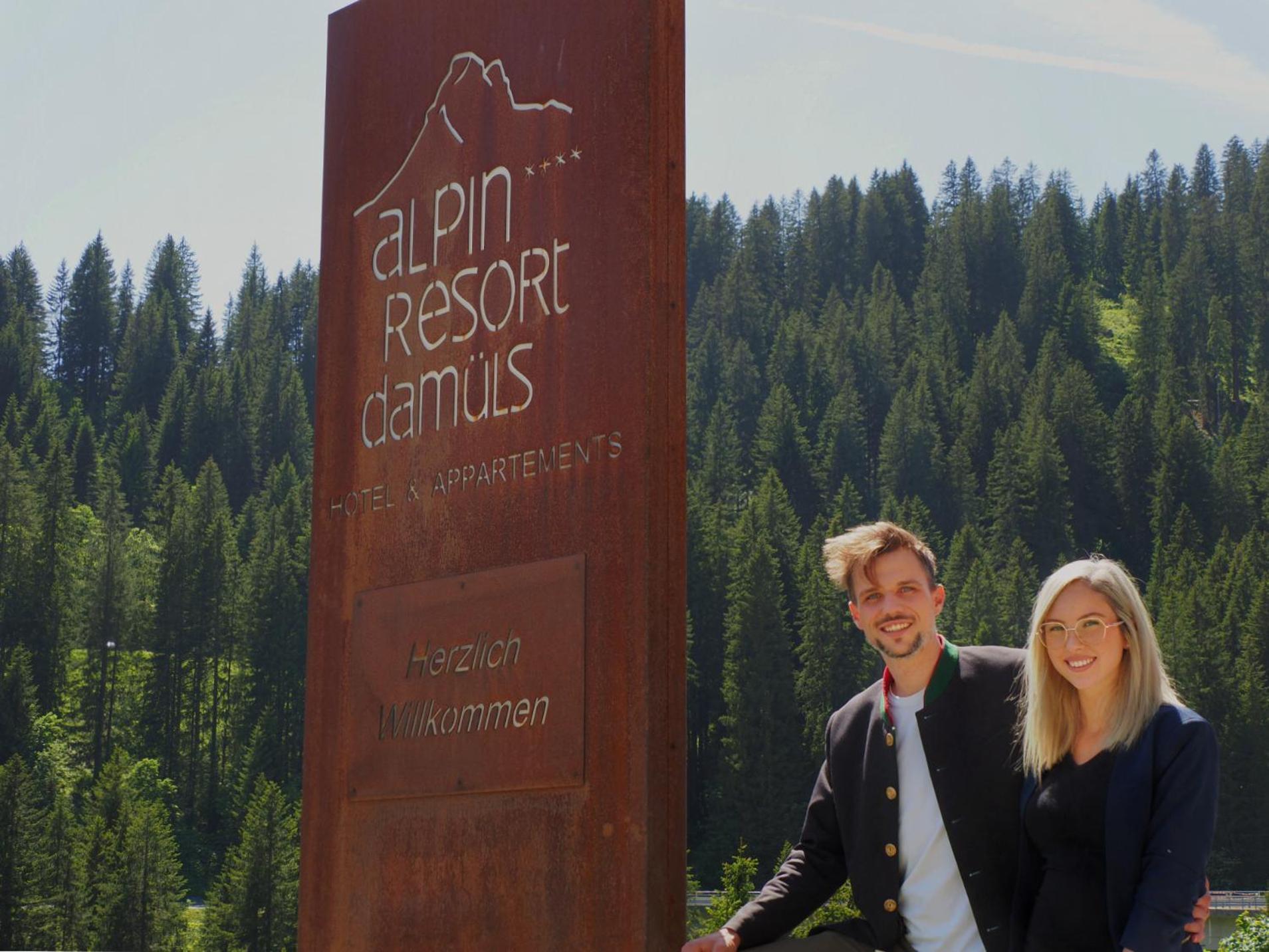 Aparthotel Alpinresort Damuels Exteriör bild